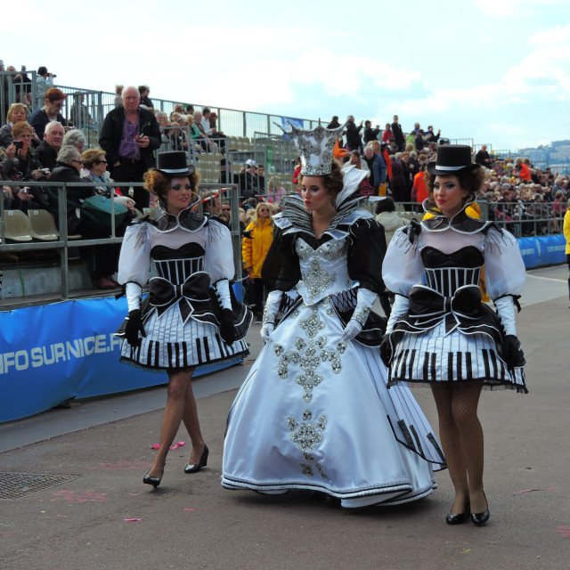 "Nice Carnival 14" by Amit Mendelsohn - £50.00 "Nice Carnival 14" stock image