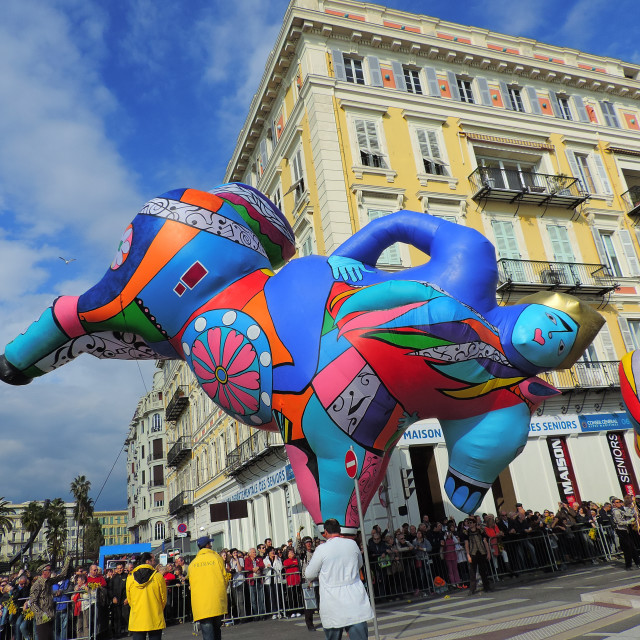 "Carnival of nice 17" by Amit Mendelsohn - £50.00 "Carnival of nice 17" stock image