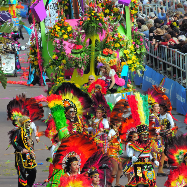 "The Carnival of Nice 5" by Amit Mendelsohn - £50.00 "The Carnival of Nice 5" stock image