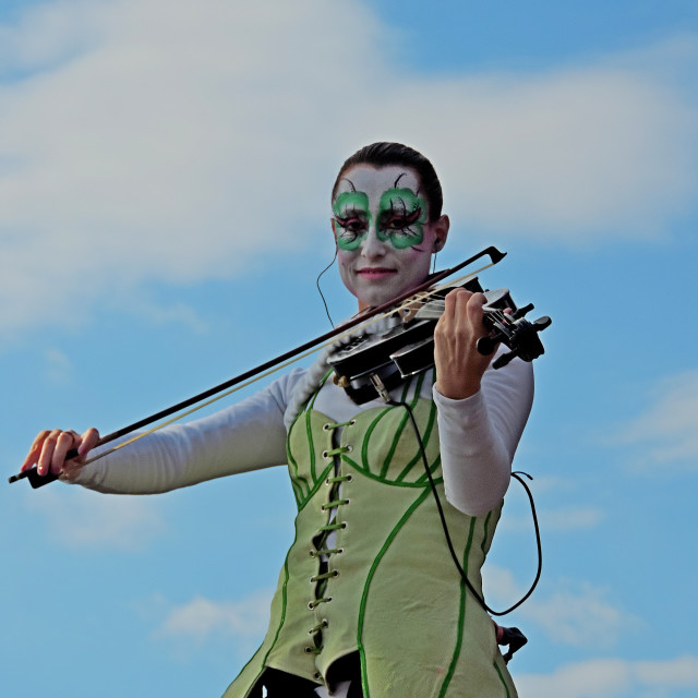 "The Carnival of Nice 3" by Amit Mendelsohn - £50.00 "The Carnival of Nice 3" stock image
