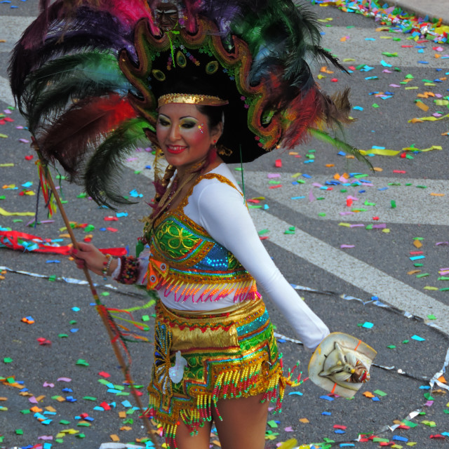"The Carnival of Nice 6" by Amit Mendelsohn - £50.00 "The Carnival of Nice 6" stock image