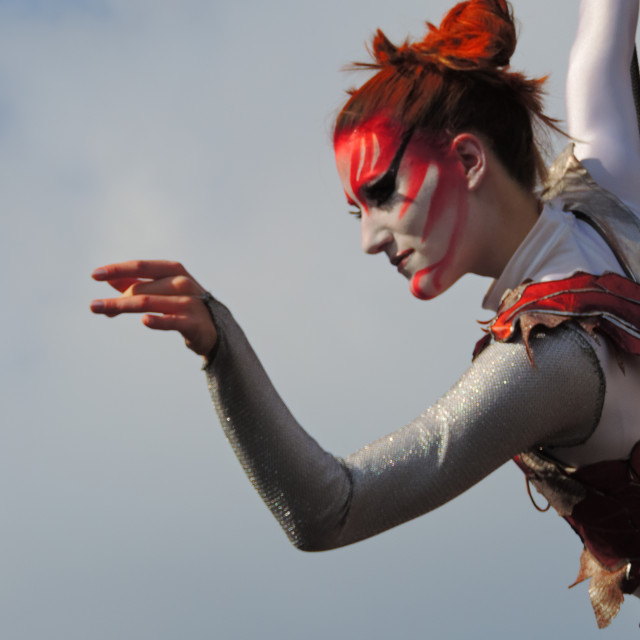 "The Carnival of Nice 2" by Amit Mendelsohn - £50.00 "The Carnival of Nice 2" stock image