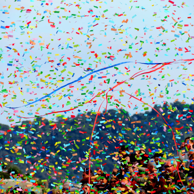 "The Carnival of Nice 10" by Amit Mendelsohn - £50.00 "The Carnival of Nice 10" stock image