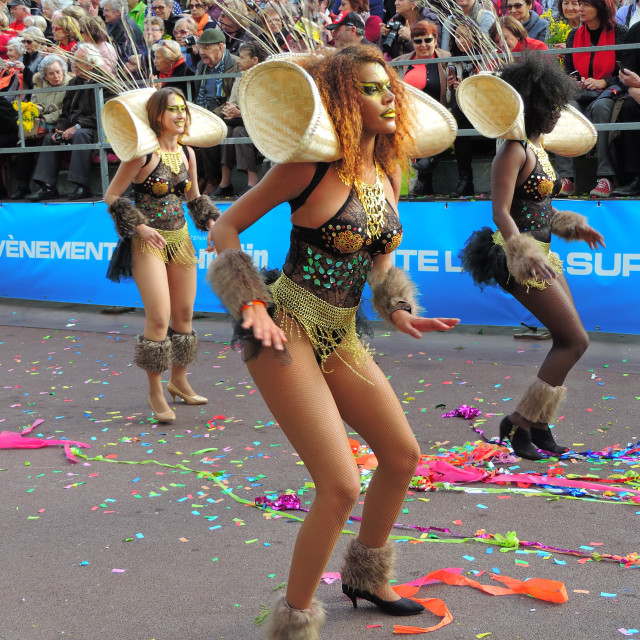 "The Carnival of Nice 13" by Amit Mendelsohn - £50.00 "The Carnival of Nice 13" stock image