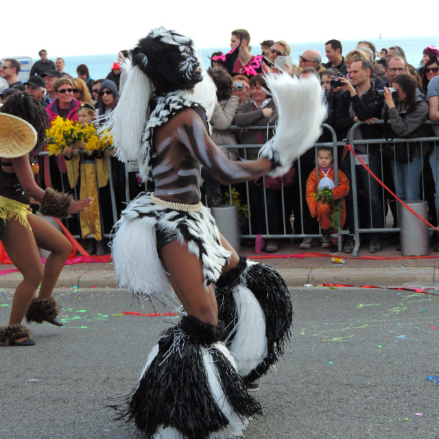 "The Carnival of Nice 15" by Amit Mendelsohn - £50.00 "The Carnival of Nice 15" stock image