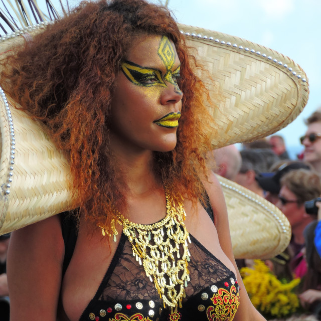 "The Carnival of Nice 16" by Amit Mendelsohn - £50.00 "The Carnival of Nice 16" stock image