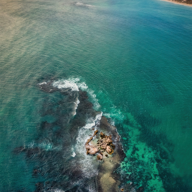 "Rocky Island, Western Australian Coast" stock image