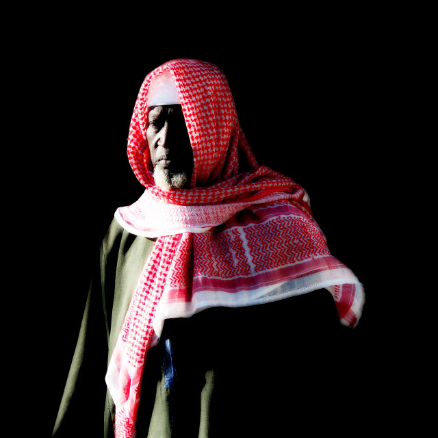 "A Muslim" by Amit Mendelsohn - £50.00 "A Muslim" stock image