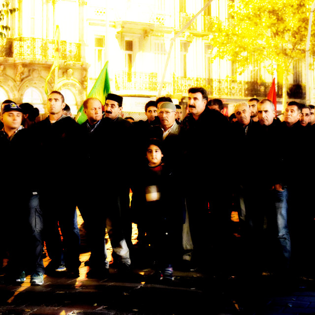 "The Kurd men" by Amit Mendelsohn - £50.00 "The Kurd men" stock image