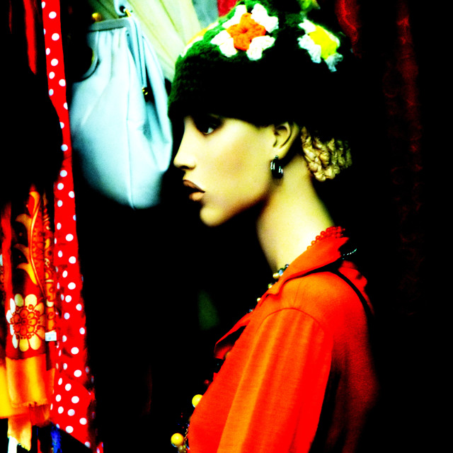 "A woman mannequin" by Amit Mendelsohn - £50.00 "A woman mannequin" stock image