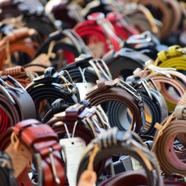 "Belts" by Amit Mendelsohn - £50.00 "Belts" stock image
