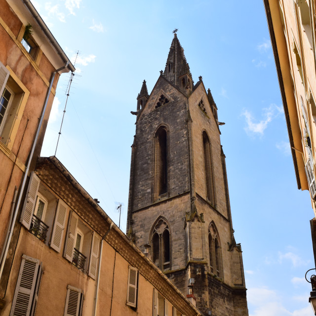 "A tower of a church" stock image