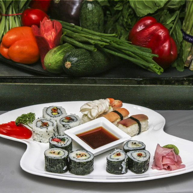 "Sushi or Sashimi" stock image
