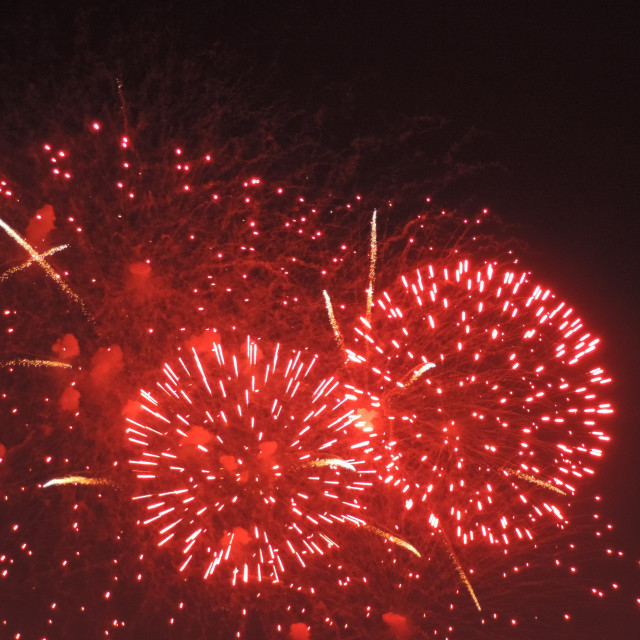 "Fireworks 2" by Amit Mendelsohn - £50.00 "Fireworks 2" stock image