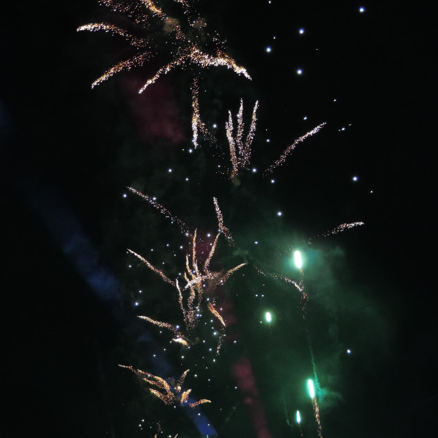 "Fireworks 3" by Amit Mendelsohn - £50.00 "Fireworks 3" stock image
