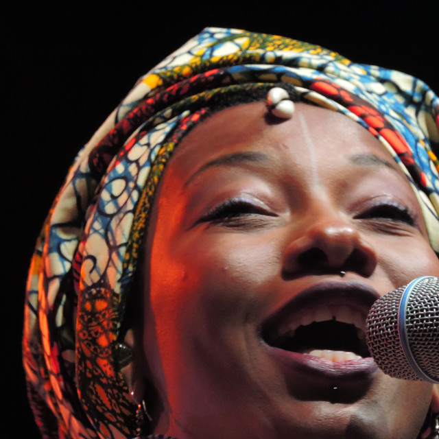 "Fatoumata Diawara" by Amit Mendelsohn - £50.00 "Fatoumata Diawara" stock image