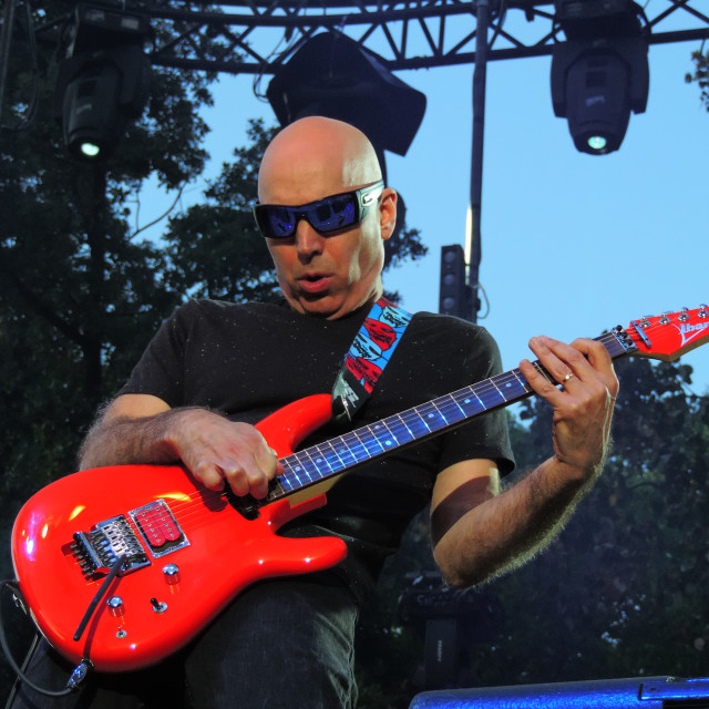 "Joe Satriani" by Amit Mendelsohn - £50.00 "Joe Satriani" stock image
