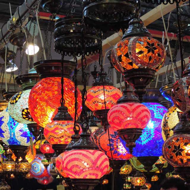 "Lamps" by Amit Mendelsohn - £50.00 "Lamps" stock image