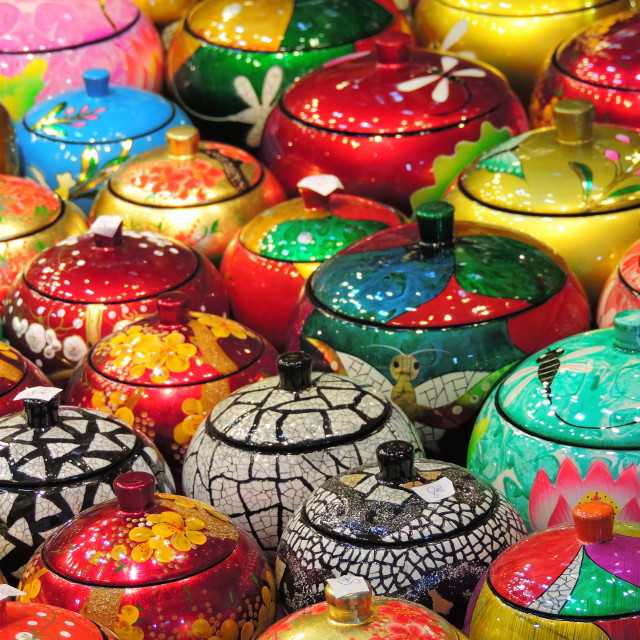 "Pots" by Amit Mendelsohn - £50.00 "Pots" stock image