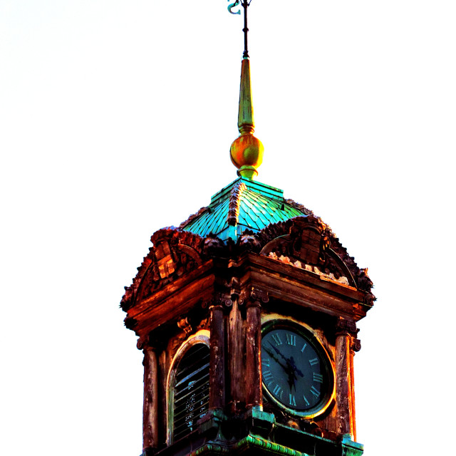 "The top of the prefecture tower" stock image