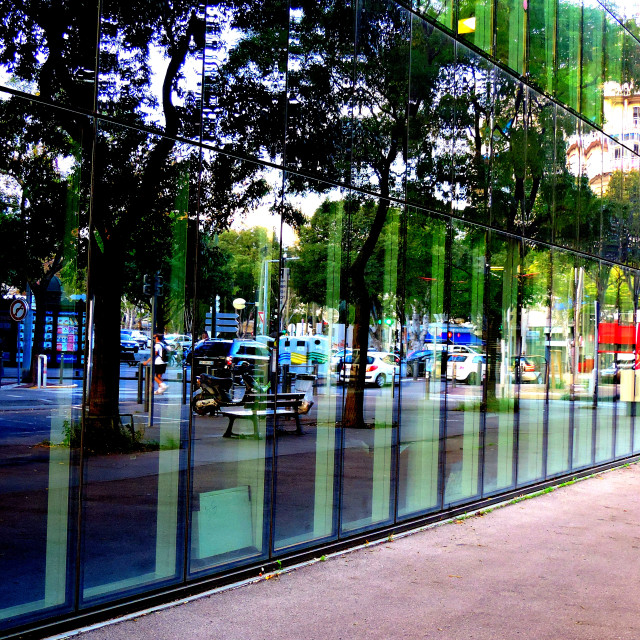 "Reflection" by Amit Mendelsohn - £50.00 "Reflection" stock image