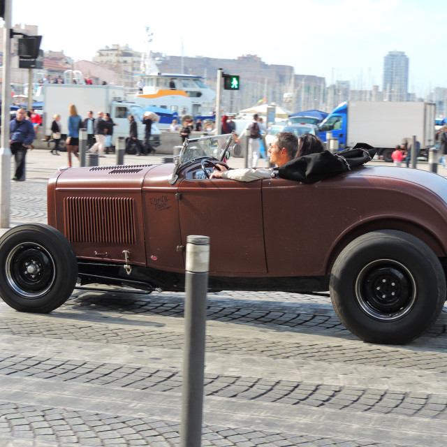 "An old car - Ford" stock image