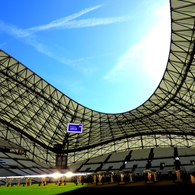 "The velodrome" stock image