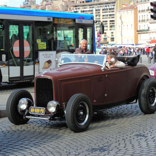 "An old ford" stock image