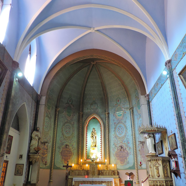 "A chapel" by Amit Mendelsohn - £50.00 "A chapel" stock image