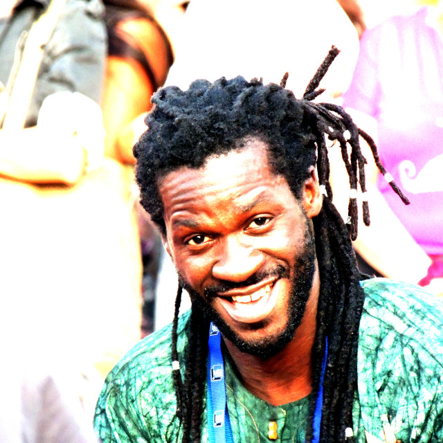 "African drummer" by Amit Mendelsohn - £50.00 "African drummer" stock image