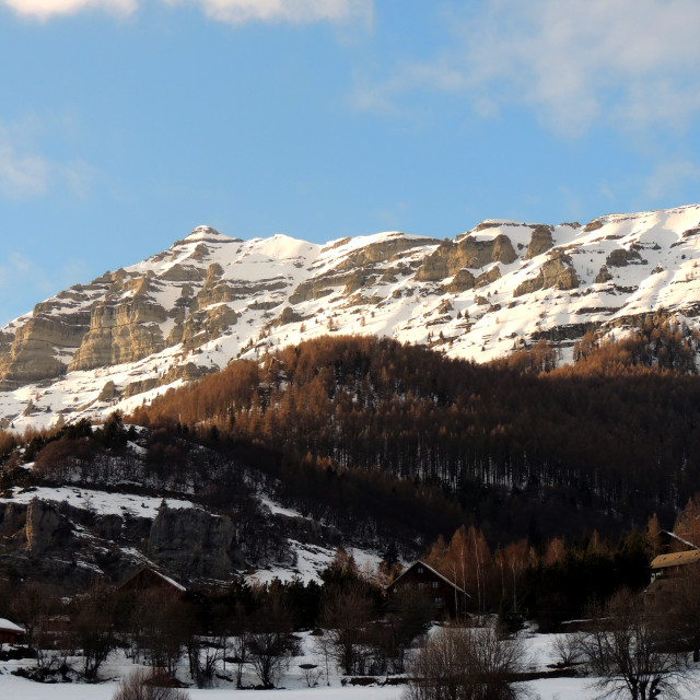 "The Alps 4" by Amit Mendelsohn - £50.00 "The Alps 4" stock image