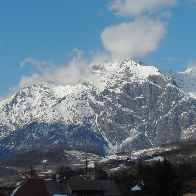 "The Alps 1" by Amit Mendelsohn - £50.00 "The Alps 1" stock image
