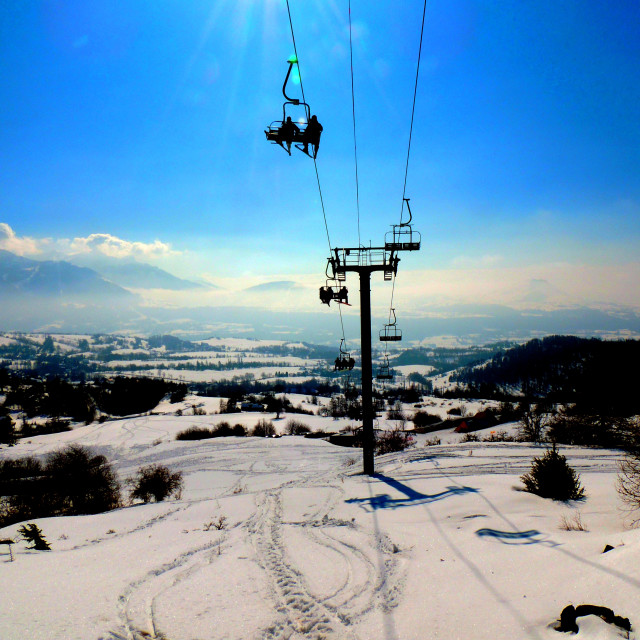 "The Alps 6" by Amit Mendelsohn - £50.00 "The Alps 6" stock image