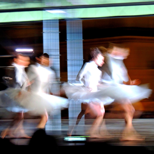 "Ballet in the open air" by Amit Mendelsohn - £50.00 "Ballet in the open air" stock image