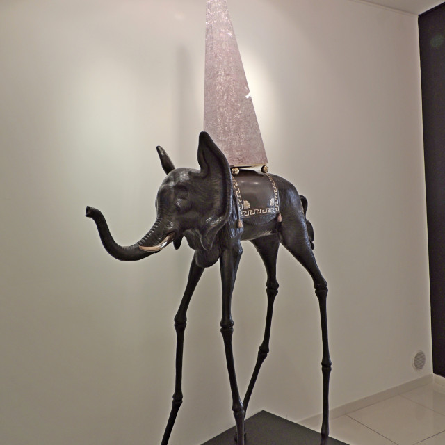 "Salvador Dali - exhibition 6" by Amit Mendelsohn - £50.00 "Salvador Dali - exhibition 6" stock image