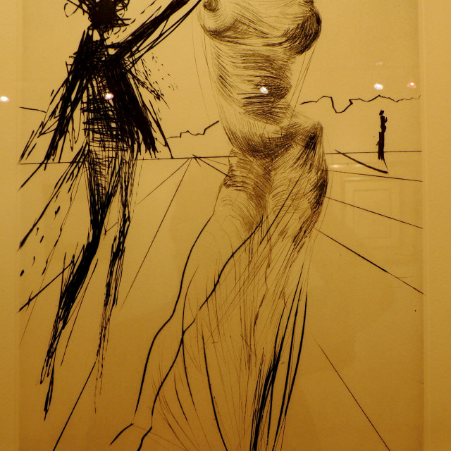"Salvador dali - exhibition 26" by Amit Mendelsohn - £50.00 "Salvador dali - exhibition 26" stock image