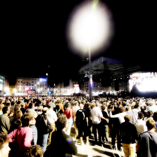 "A concert on the port" by Amit Mendelsohn - £50.00 "A concert on the port" stock image