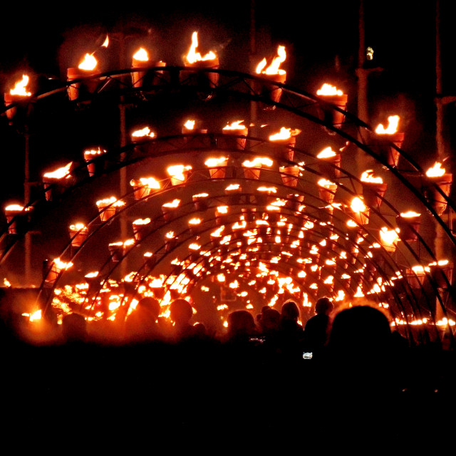 "The tunnel of fire" by Amit Mendelsohn - $50.38 "The tunnel of fire" stock image