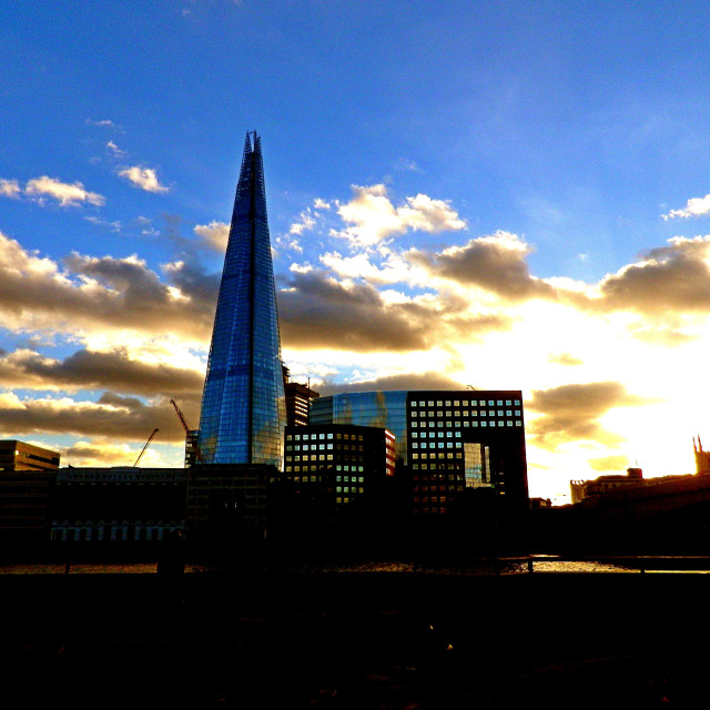 "The Shard - London" by Amit Mendelsohn - £50.00 "The Shard - London" stock image