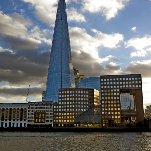 "The Shard - London" by Amit Mendelsohn - £50.00 "The Shard - London" stock image