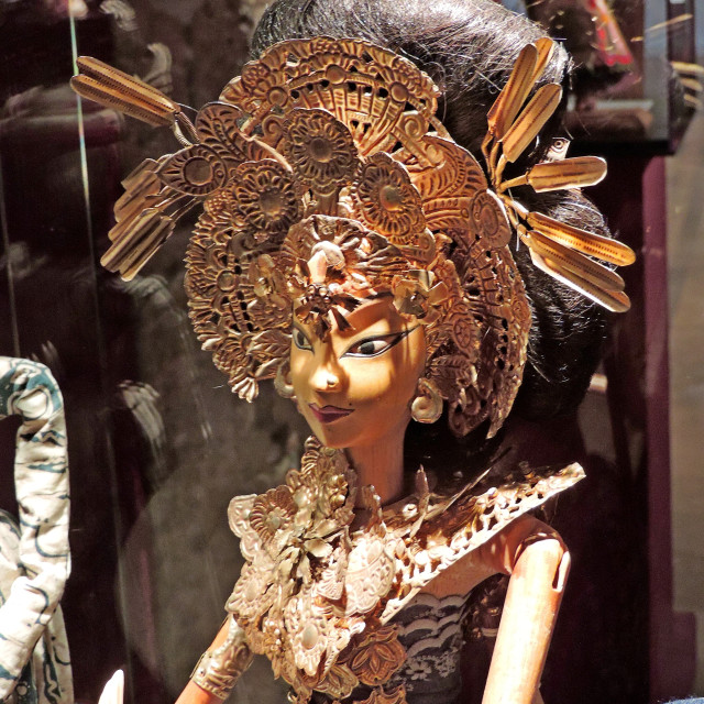 "An Asian marionette" by Amit Mendelsohn - £50.00 "An Asian marionette" stock image