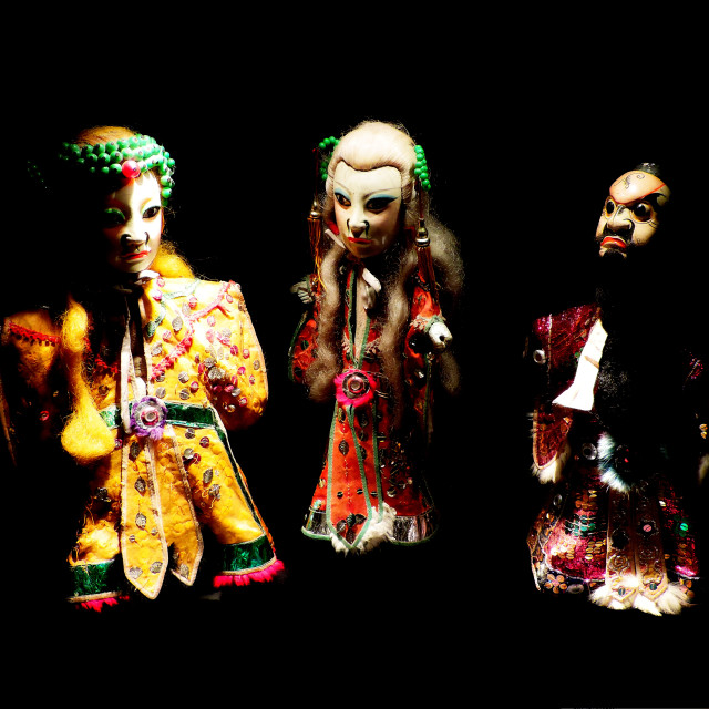 "Taiwanese marionette" by Amit Mendelsohn - £50.00 "Taiwanese marionette" stock image