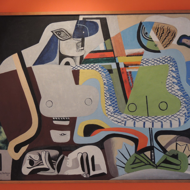 "Le Corbusier and it's work 1" by Amit Mendelsohn - £50.00 "Le Corbusier and it's work 1" stock image