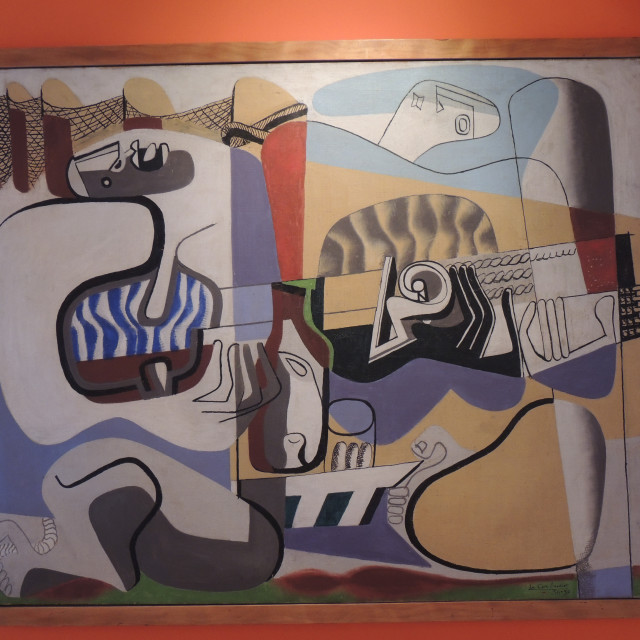 "Le Corbusier and it's work 2" by Amit Mendelsohn - £50.00 "Le Corbusier and it's work 2" stock image