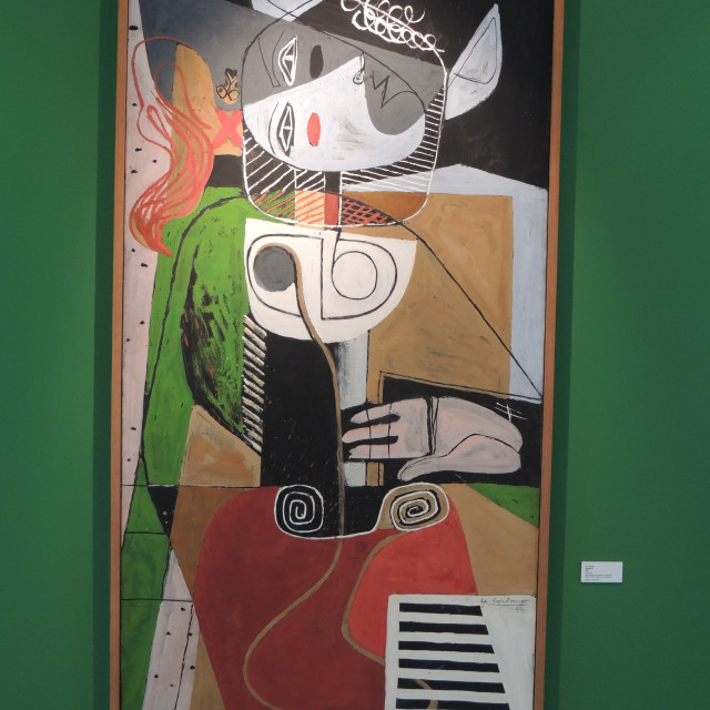 "Le Corbusier and it's work 7" by Amit Mendelsohn - £50.00 "Le Corbusier and it's work 7" stock image