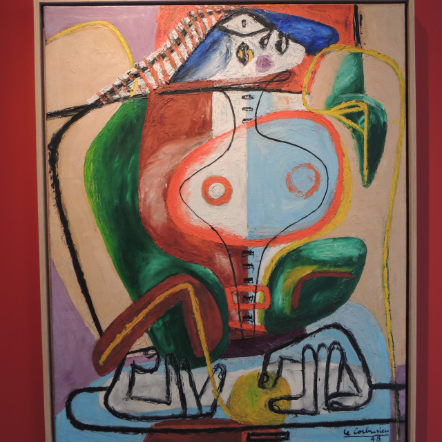 "Le corbusier and it's work" by Amit Mendelsohn - £50.00 "Le corbusier and it's work" stock image