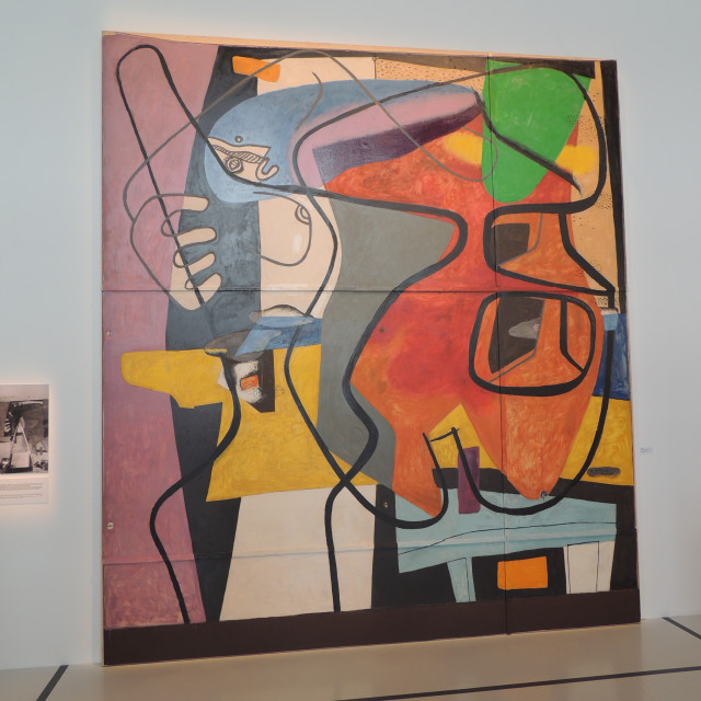 "Le corbusier and it's work" by Amit Mendelsohn - £50.00 "Le corbusier and it's work" stock image