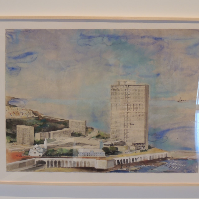 "Le corbusier and it's work" by Amit Mendelsohn - £50.00 "Le corbusier and it's work" stock image