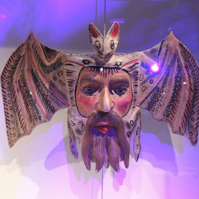 "Bat mask 2" by Amit Mendelsohn - £50.00 "Bat mask 2" stock image