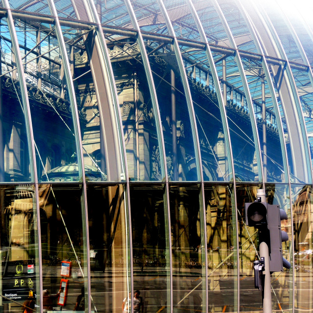 "Strasbourg Train station" by Amit Mendelsohn - £50.00 "Strasbourg Train station" stock image